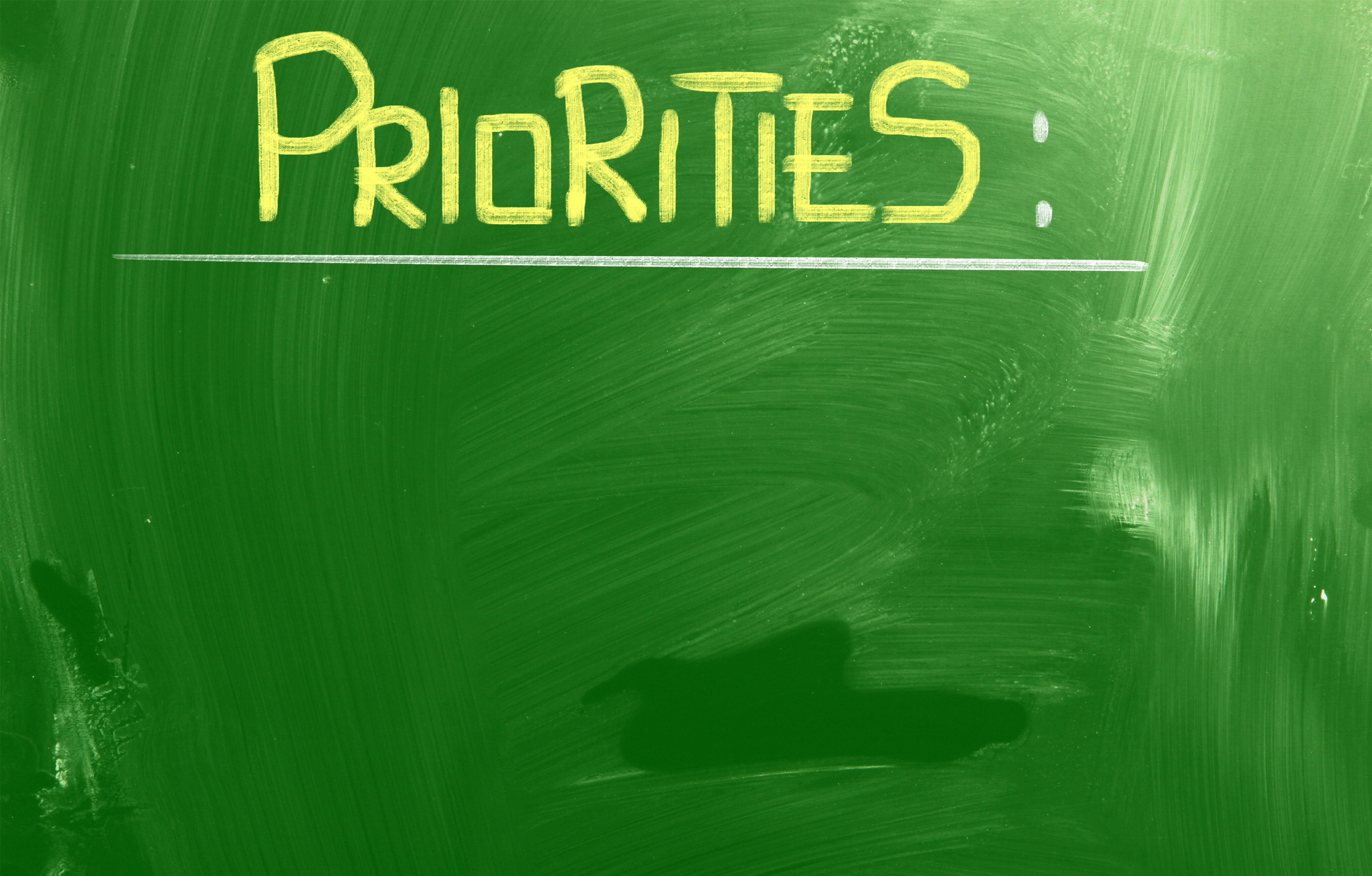 focus marketing priorities